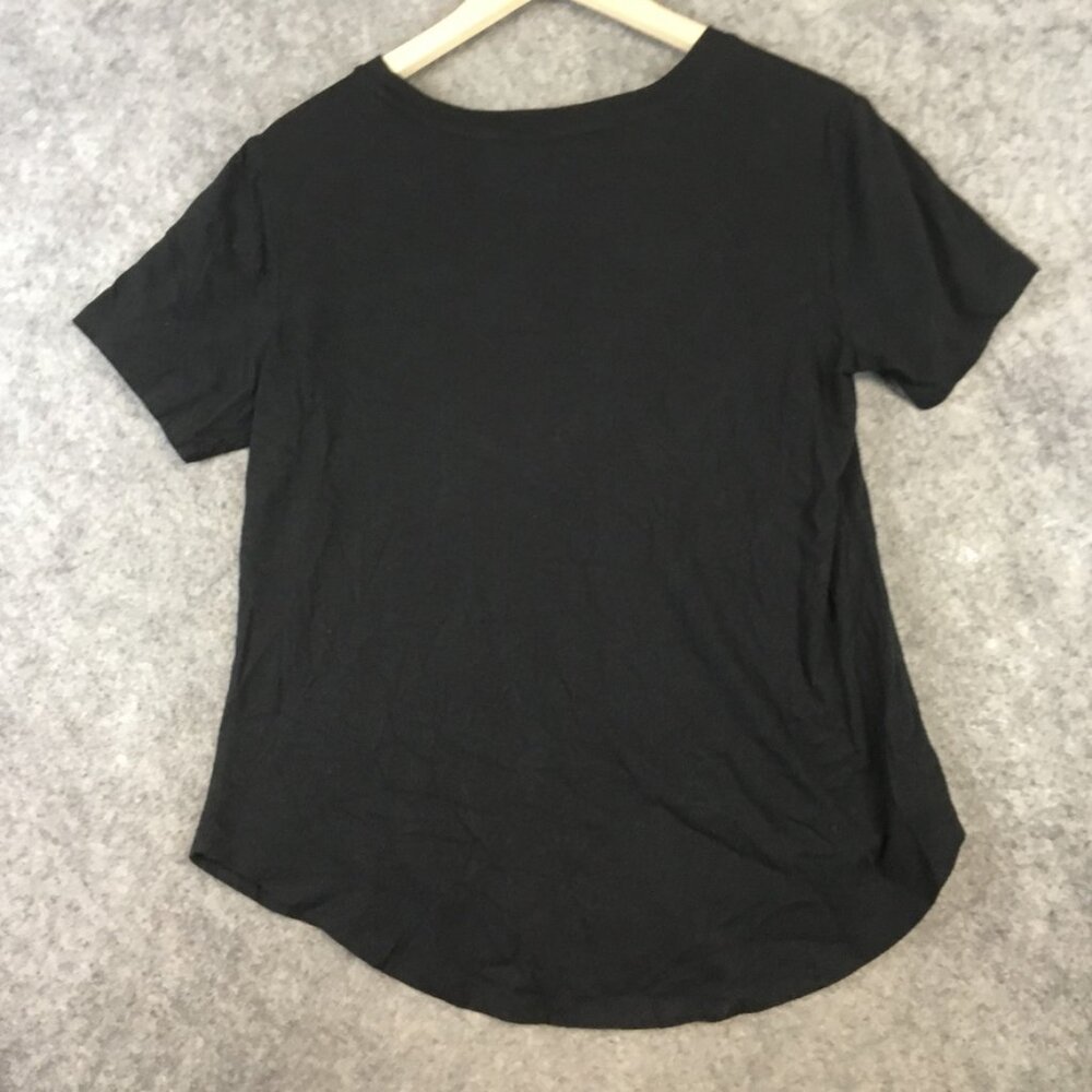 NASCAR T Shirt Womens XL 15 17 Short Sleeve Round Neck Slim Fit Black Racing - Picture 12 of 13